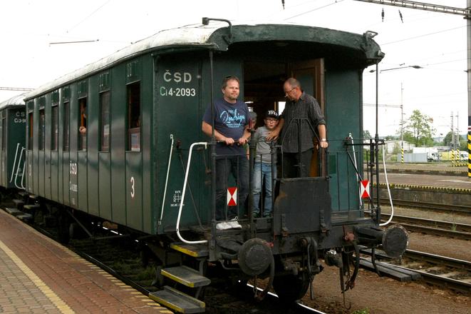 Historic train - the Night of Museums and Galleries 2016.
