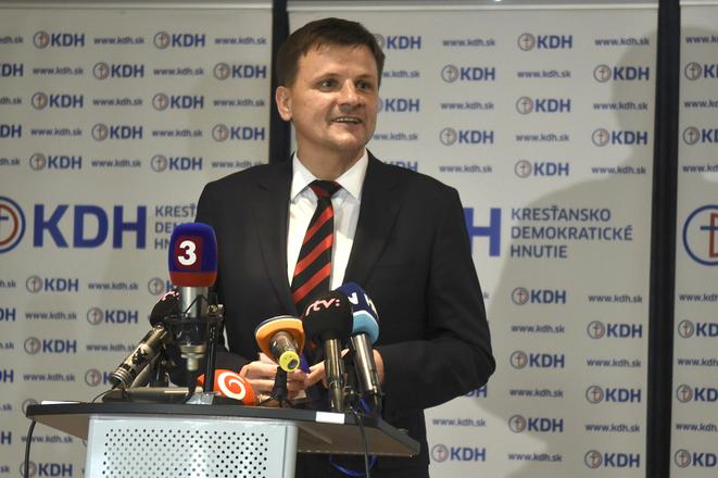 Alojz Hlina took over at the helm of KDH