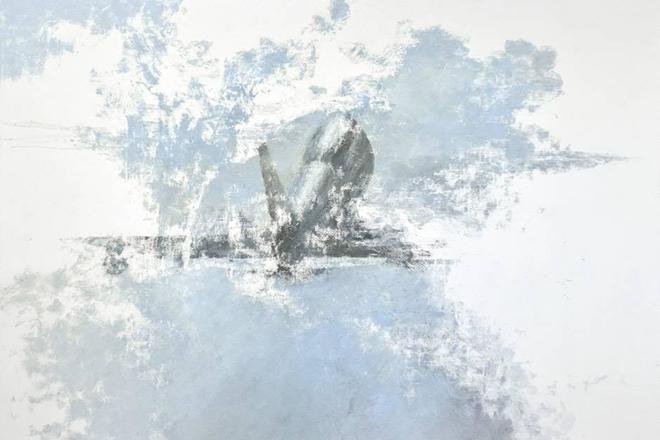 Rastislav Podoba, Air, 2012, oil on canvas
 