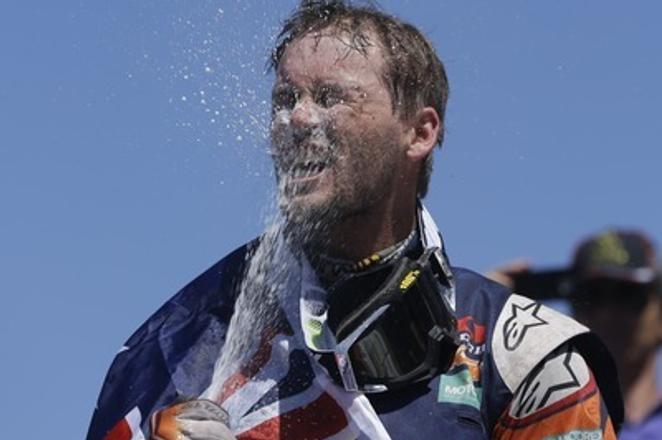 Štefan Svitko won second place in Rally Dakar.