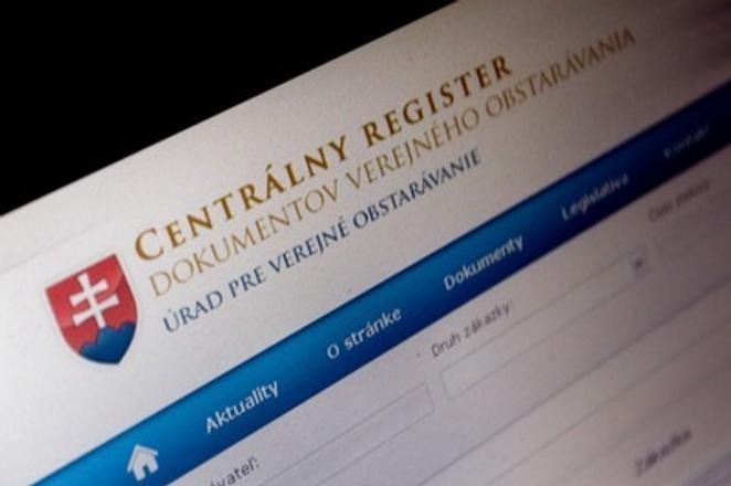 ÚVO central registry, illustrative stock photo