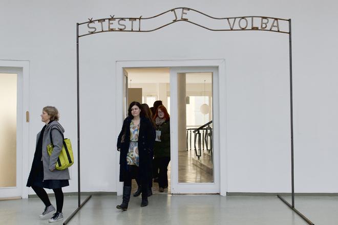 Kunsthalle Bratislava, the Fear of the Unknown exhibition.