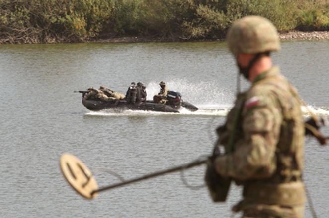 Military exercises (this one in Lešť, Slovakia) help with preparation for missions. 