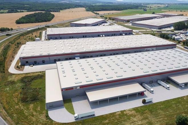 The new warehouse for PTG Slovakia s.r.o. 