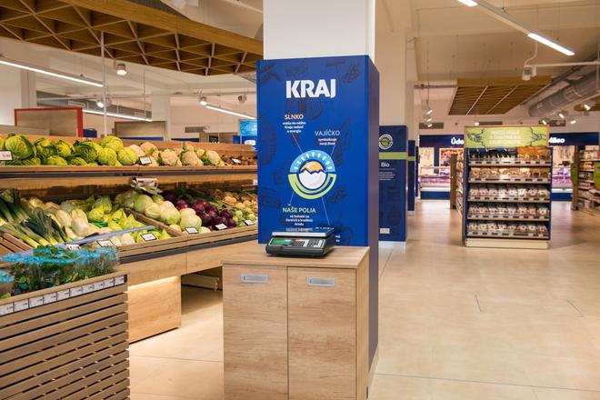 Terno refurbished its supermarket into Kraj.