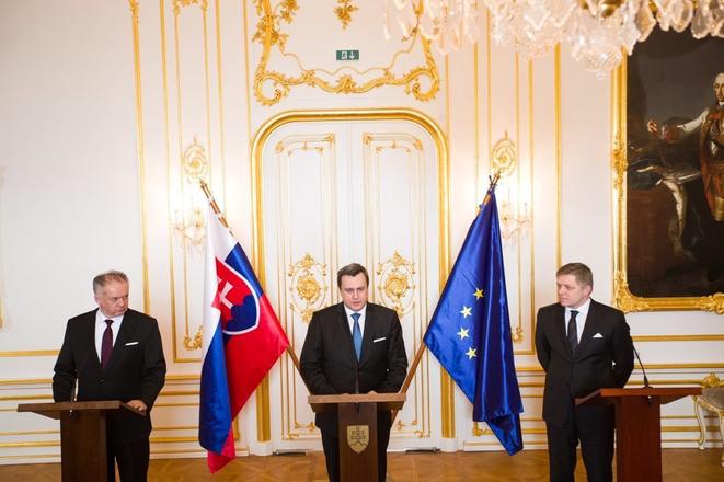 Kiska, Danko, Fico met on March 9, but failed to sign a joint declaration. 