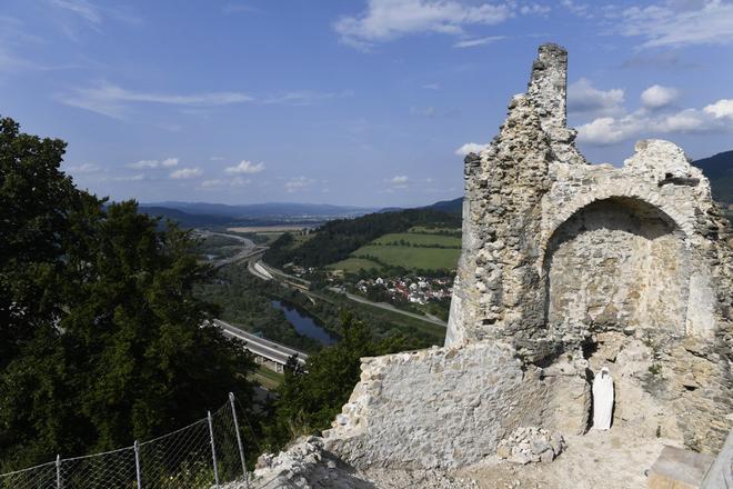 Považský Castle in Považská Bystrica 