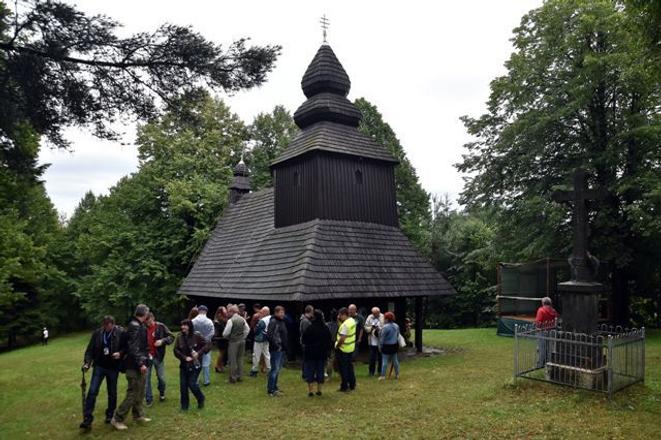 Wooden church in Ruská Bystrá
