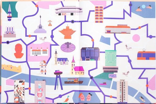 The fictitious metro in Bratislava has 14 stations through which travellers can explore the city. 