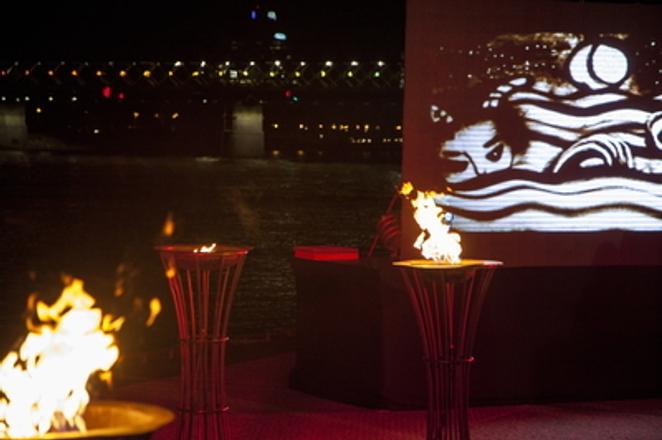 Commemoraitng the Danube victims, October 26, 2016.