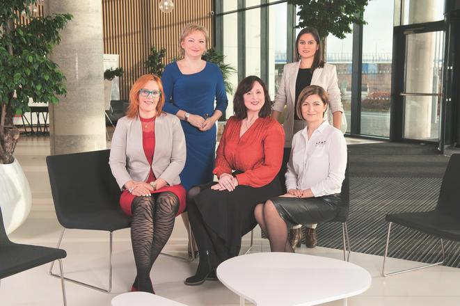 Kristína Kuricová, Zlatica Rosípková, Petra Kahancová, Luisa Guzman, Katarína Fecková