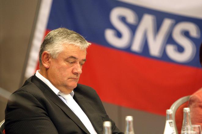 Former chair of the Slovak National Party (SNS) Ján Slota.