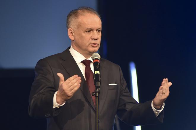 Slovak President Andrej Kiska