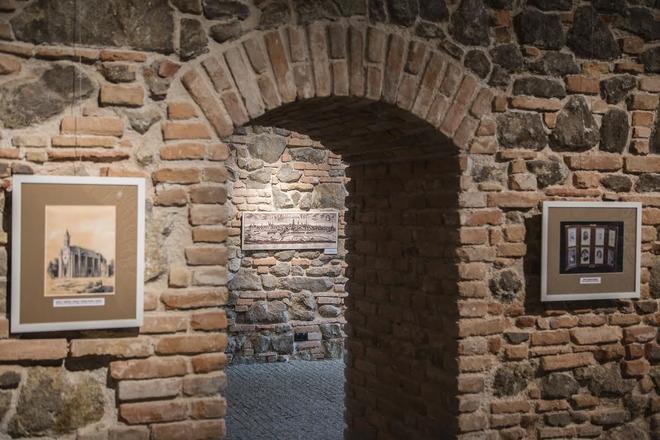 Secret prints exhibition in the Lapidarium at Bratislava Castle