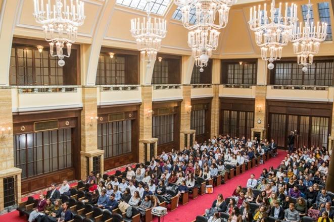 Auditorium of the Comenius University