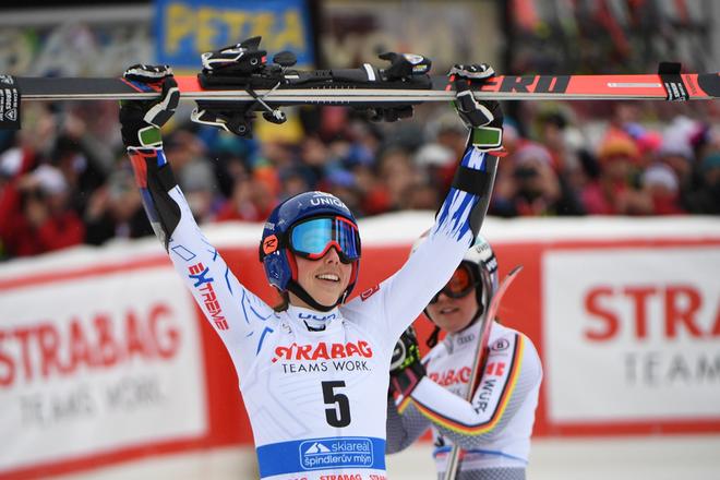 Petra Vlhová in Špindlerův Mlýn