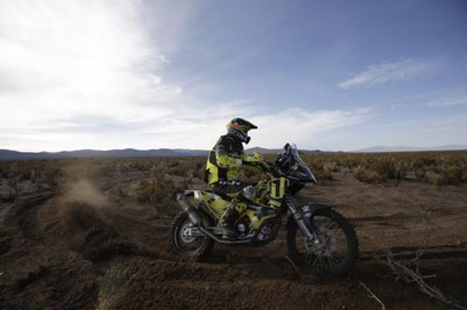 Štefan Svitko in Dakar Rally, January 6. 