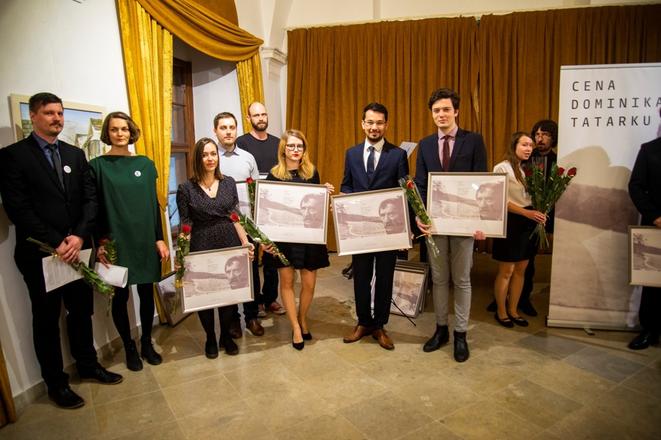 Some of the laureates of the Dominik Tatarka Award.