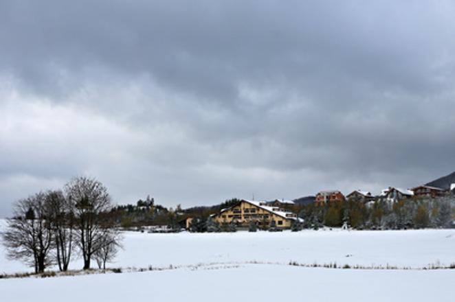 The Donovaly resort in central Slovakia had snow as early as October.  