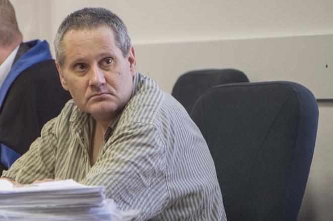 Štefan K. in court.