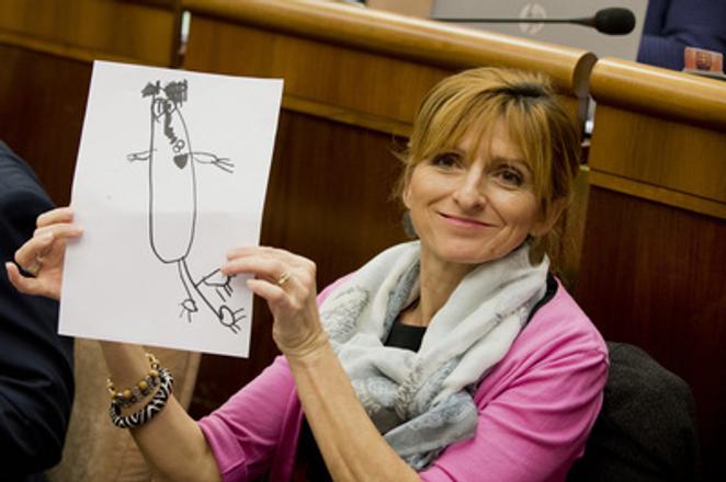 Activist and OĽaNO MP Viera Dubačová