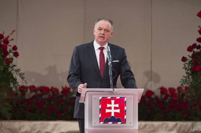 President Andrej Kiska granting awards, January 1, 2018