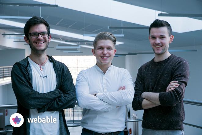 Martin Žák, Dávid Majerčák and Andrej Slaninka