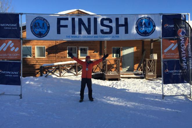 Ján Kriška in finish