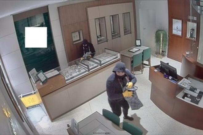 The robbery of a jeweller in downtown Bratislava