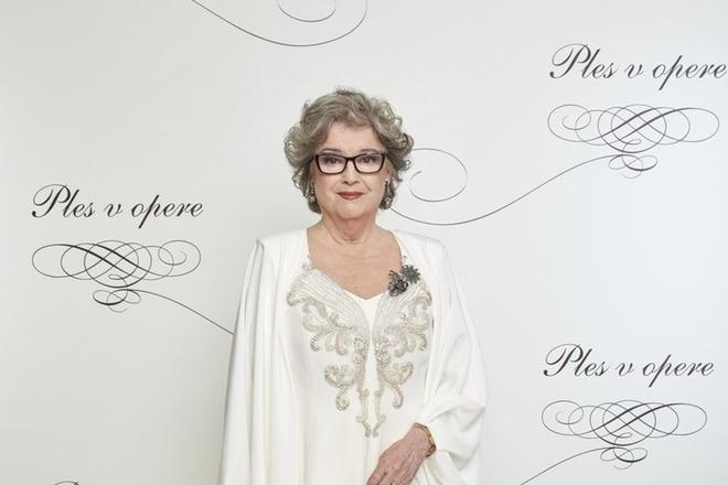 Actress Božidara Turzonovová was the host of the Opera Ball 2018.