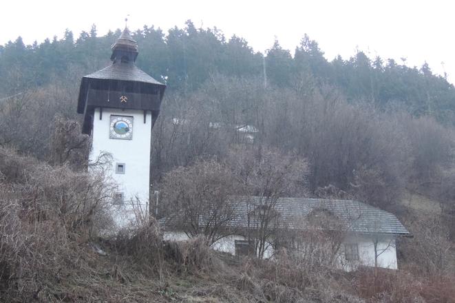 The klopačka tower in Hodruša-Hámre