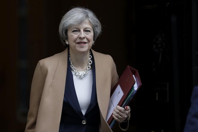 Theresa May announced Brexit will start on March 29.
