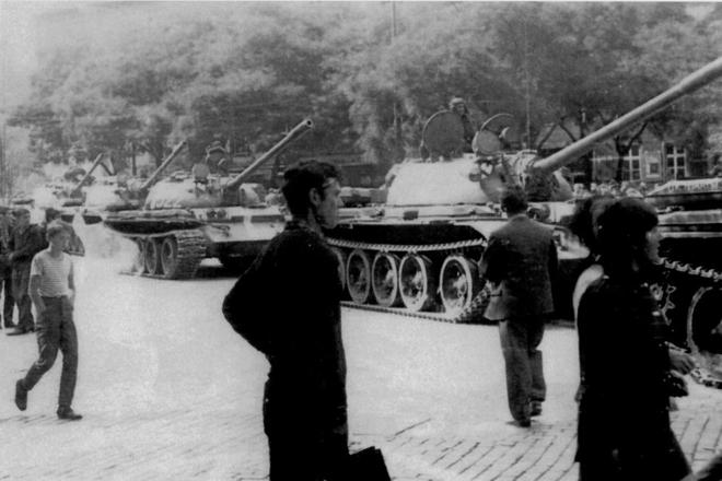 Tanks in Bratislava