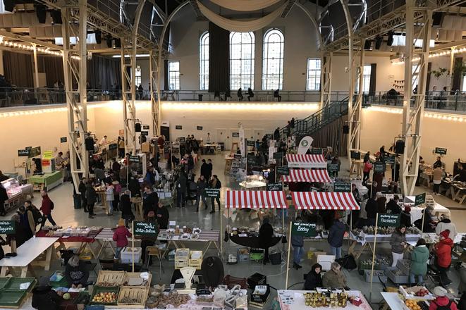 Market in the city