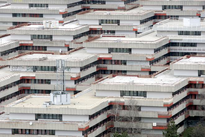 Halls of residence in Mlynská dolina, Bratislava