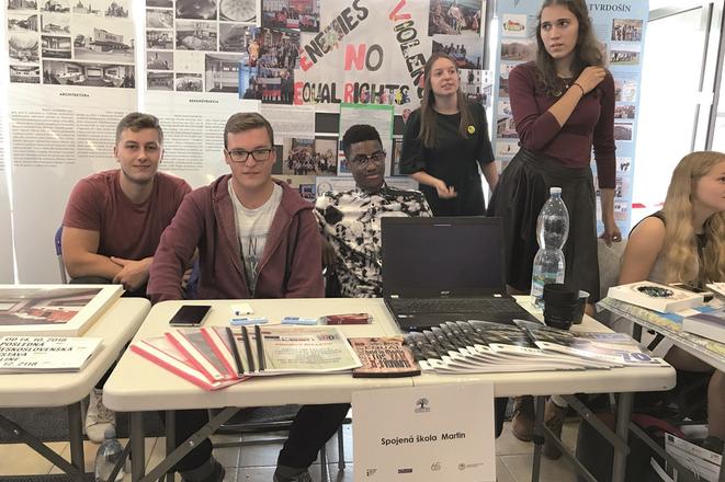 In October last year, students of the University of Martin presented their project at the Project Fair event.
