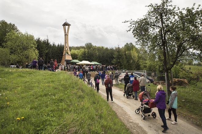 The new bell tower has also increased the region's tourist appeal.
