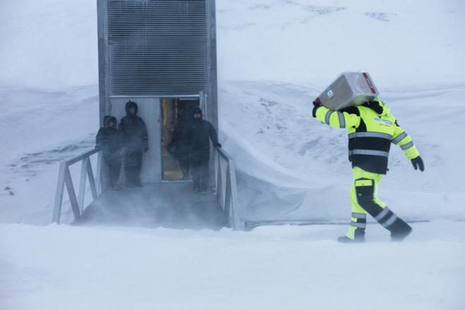 World Gene Bank in Spitsbergen, Norway