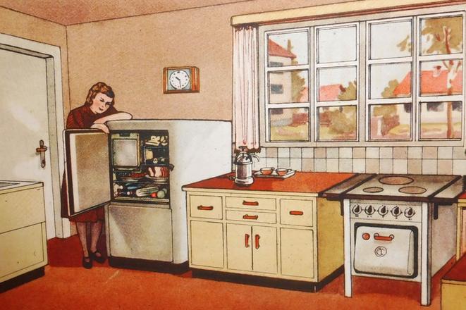 Fridge was one of the first home appliances that Slovak households would procure. 