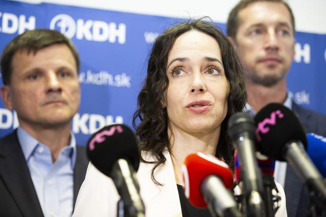 KDH MEP Miriam Lexmann.