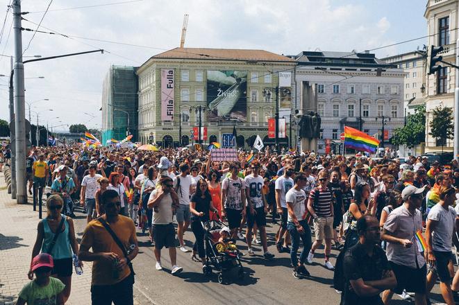 Rainbow PRIDE takes place in Bratislava on July 20, 2019.