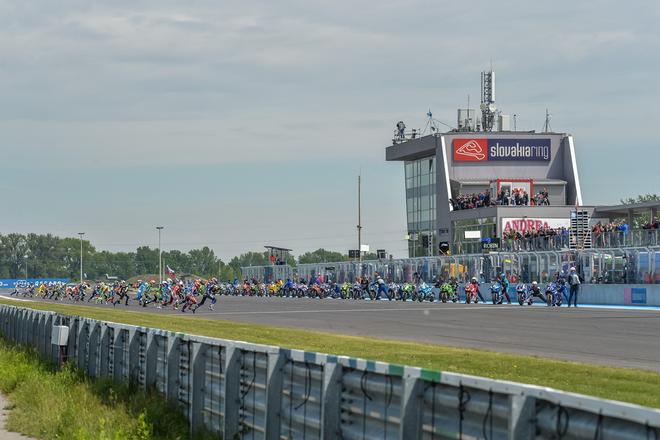 The Slovakia Ring racing circuit in Orechová Potôň.