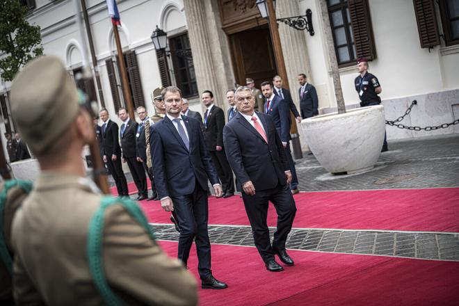 PM Igor Matovič met with Viktor Orbán in Budapest on June 12. 