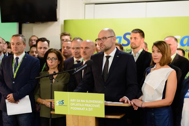 SaS introduced its slate for the upcoming parliamentary election.