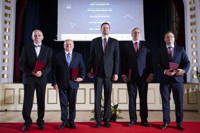 The five best Slovak scientists are announced on June 16, 2020, in Bratislava. 