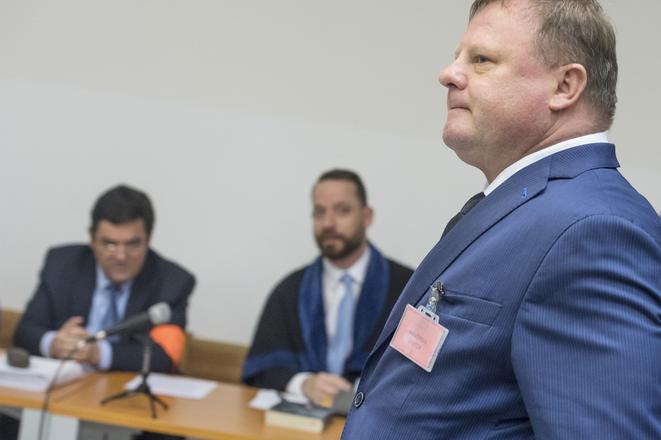 Oligarch Milan Fiľo testifies in court in the promissory notes case on November 5, 2019