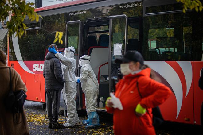 The testing in Bratislava on October 31, 2020.