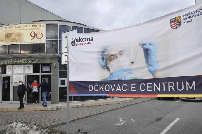 Prešov vaccination centre