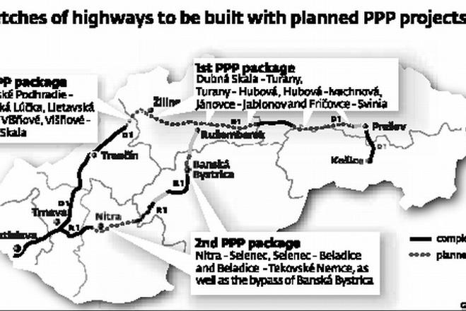 Only the second of the three public-private partnership highway projects is fully underway.