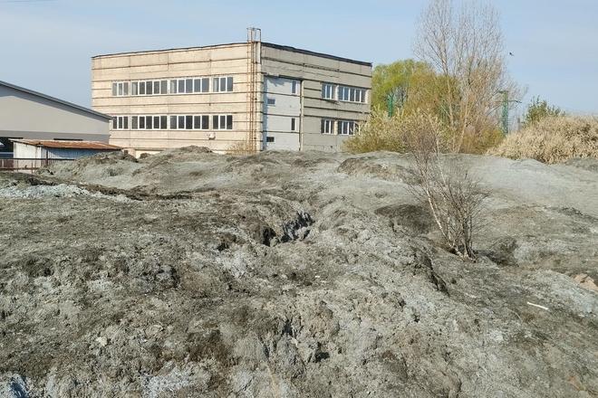 One of the landfills in Bošany.